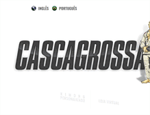 Tablet Screenshot of cascagrossawear.com.br